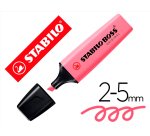 Rotulador stabilo boss fluorescente 70 pastel fucsia helado