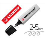 Rotulador stabilo boss fluorescente 70 pastel gris polvoriento
