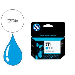 HP 711 CZ134A Pack 3 Cartuchos Originales Cian 29 ml