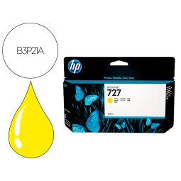 HP 727 B3P21A Cartucho Original Amarillo 130 ml