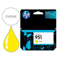 HP 951 CN052AE Cartucho Original Amarillo (700 páginas)