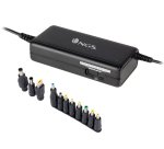 Adaptador de corriente ngs manual laptop 90w con 11 adaptadores