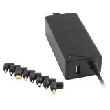 Adaptador de corriente ngs automatic 90w con 9 adaptadores y salida usb 2a