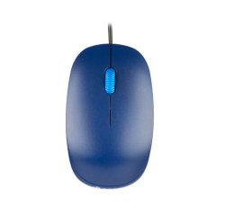 Raton ngs wired flame optico con cable 1000 dpi ambidiestros usb color azul