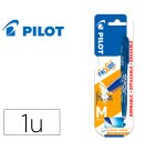 Boligrafo pilot frixion ball borrable 0,7 mm punta media azul en blister