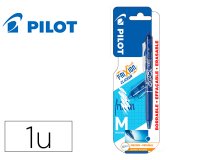 Boligrafo pilot frixion clicker borrable 0,7 mm punta media azul en blister
