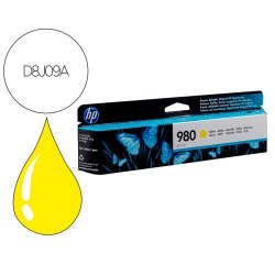 HP 980 D8J09A Cartucho Original Amarillo (6600 páginas)