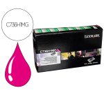 Lexmark C736H1MG Tóner original magenta de alta capacidad (10000 páginas)