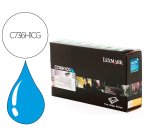 Lexmark C736H1CG Tóner original cian de alta capacidad (10000 páginas)
