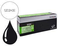 Lexmark 522H  / 52D2H0E Tóner original negro de alta capacidad (25000 páginas)