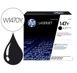 Toner hp 147y enterprise m611dn / m612dn / m635z / m636z / m635h mfp / m636fh mfp negro 42000 paginas