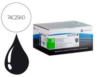 Lexmark 74C2SK0 cartucho de tóner Original Negro 1 pieza(s)