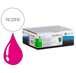 Toner lexmark laser 74c20m0 cx725de / cs720de / cs725de magenta 3000 paginas
