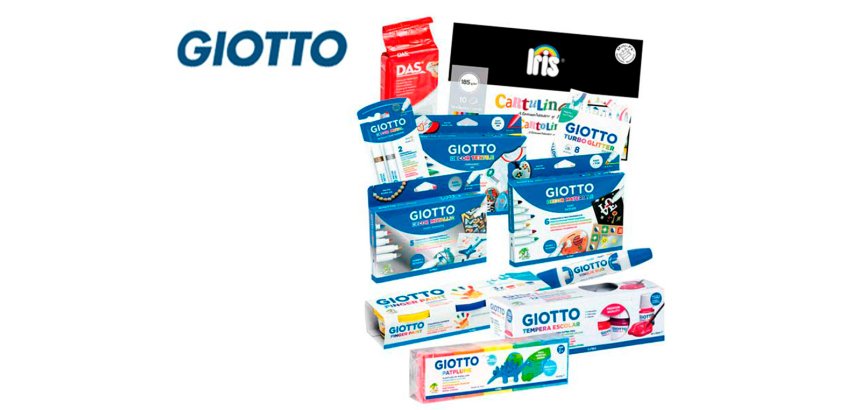 Lote giotto crea y decora vuelta al cole 2021