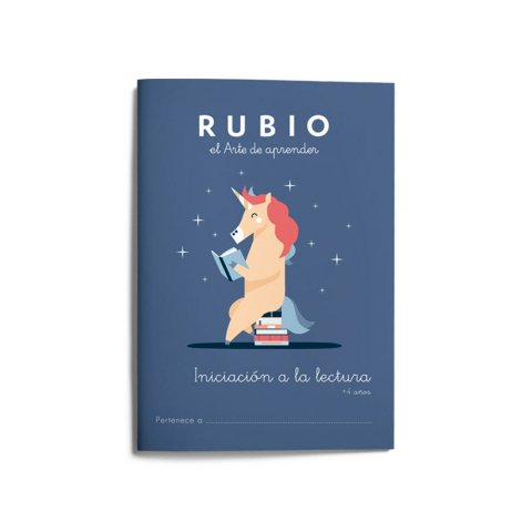 Cuaderno Rubio iniciación a la lectura + 4 años
