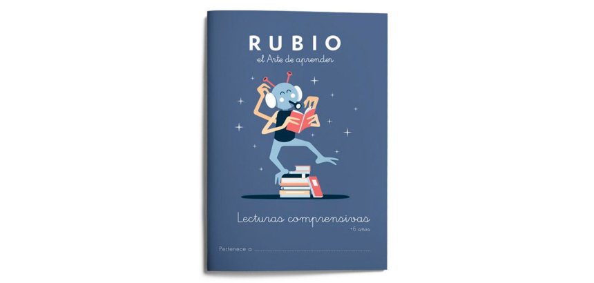 Cuaderno rubio lecturas comprensivas + 6 años