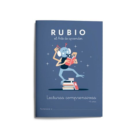Cuaderno rubio lecturas comprensivas + 6 años