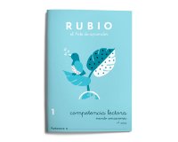 Cuaderno Rubio competencia lectora 1 mundo sensaciones
