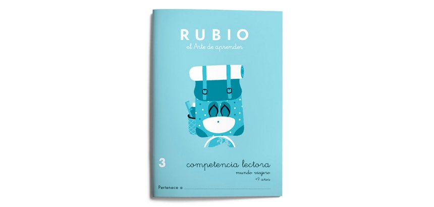 Cuaderno rubio competencia lectora 3 mundo viajero