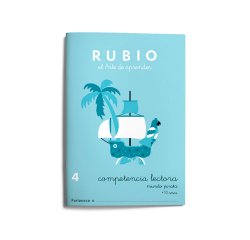 Cuaderno rubio competencia lectora 4 mundo pirata