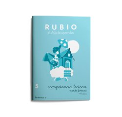 Cuaderno Rubio competencia lectora 5