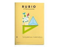 Cuaderno Rubio competencia matemáticas 4