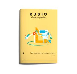 Cuaderno rubio competencia matematica 5
