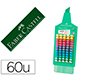 Rotulador faber castell fluorescente textliner 46 pastel expositor 60 unidades colores surtidos