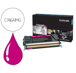 Lexmark 136051 Tóner original magenta de alta capacidad (7000 páginas)
