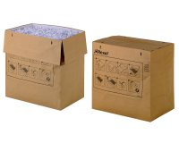 Bolsa de residuos rexel reciclable para destructora auto+ 750x/750m capacidad 115 l pack de 50 unidades