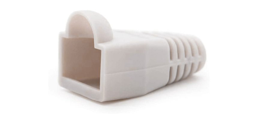Funda protectora de cable nanocable rj45 color color gris