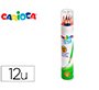 Lapices de colores carioca tita mina 3 mm tubo carton 12 colores surtidos + sacapuntas
