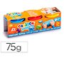 Pasta de modelar carioca baby dough bote 75 g set de 3 colores surtidos