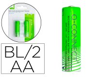 Pilas AA recargables q-connect - Blíster de 2