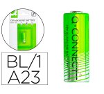 Pila q-connect alcalina ag23 6lr23 12v blister de 1 unidad