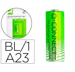 Pila q-connect alcalina ag23 6lr23 12v blister de 1 unidad
