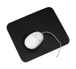 Alfombrilla para raton basic q-connect negra 260x220x6 mm