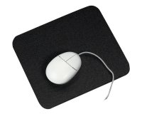 Alfombrilla para raton basic q-connect negra 260x220x6 mm
