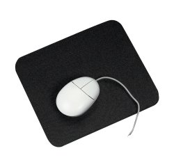 Alfombrilla para raton basic q-connect negra 260x220x6 mm