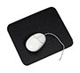 Alfombrilla para raton basic q-connect negra 260x220x6 mm