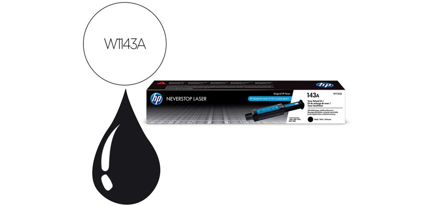Toner hp laserjet 143a neverstop 1000 series / 1200 series negro 2500 paginas