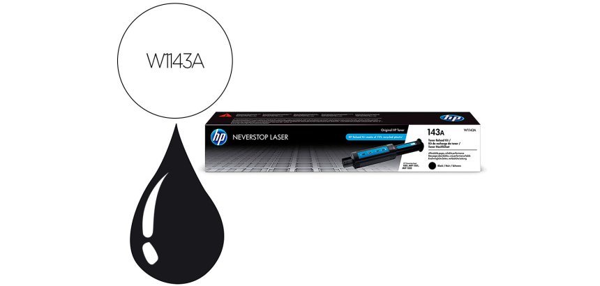 Toner hp laserjet 143a neverstop 1000 series / 1200 series negro 2500 paginas