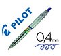 Boligrafo pilot ecoball plastico reciclado tinta aceite punta de bola 1 mm color azul