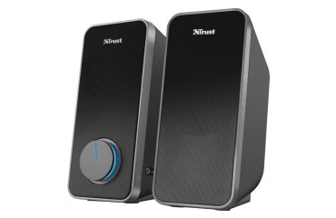 Altavoces Trust Arys 2.0 control de volumen y conexion auriculares Usb