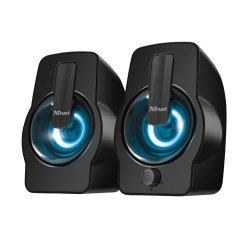 Altavoces trust gemi 2.0 potencia maxima 12w iluminacion led control de volumen y conexion