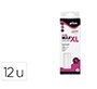 Barra termofusible plico cola max xl baja temperatura 11,5 mm de diametro x 200 mm de alto blister de 12 unidades