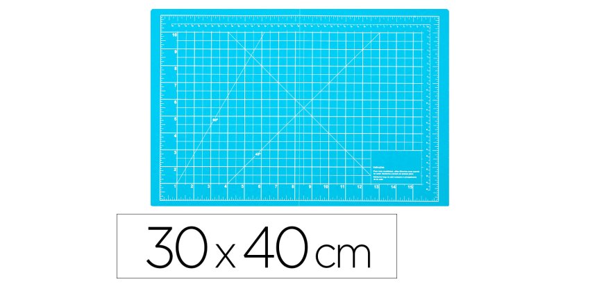 Plancha para corte liderpapel din a3 3mm grosor color azul