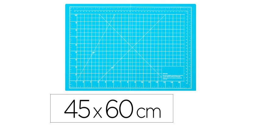 Plancha para corte liderpapel din a2 3mm grosor color azul