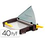 Cizalla de palanca fellowes plasma a4 metalica hasta 40 hojas 80 gr