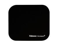 Alfombrilla para raton fellowes con proteccion microban color negro 226x192x3 mm